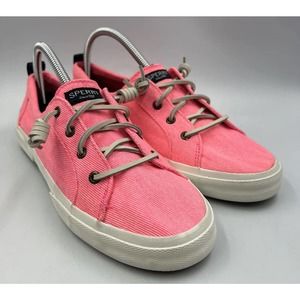 Sperry Pink Canvas Women's Shoes